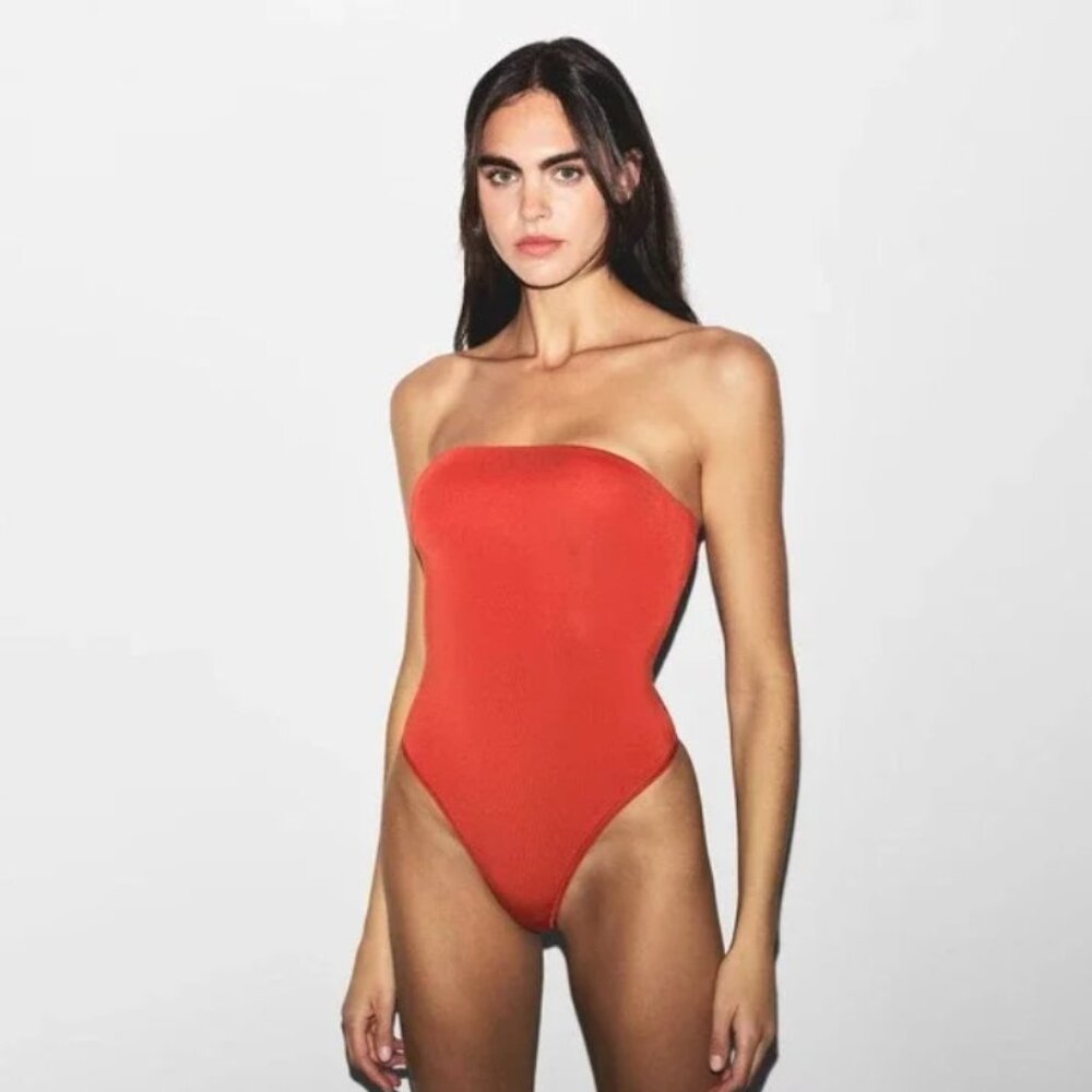 SKIMS Terra Smooth Layers Strapless Bodysuit 2X NWT